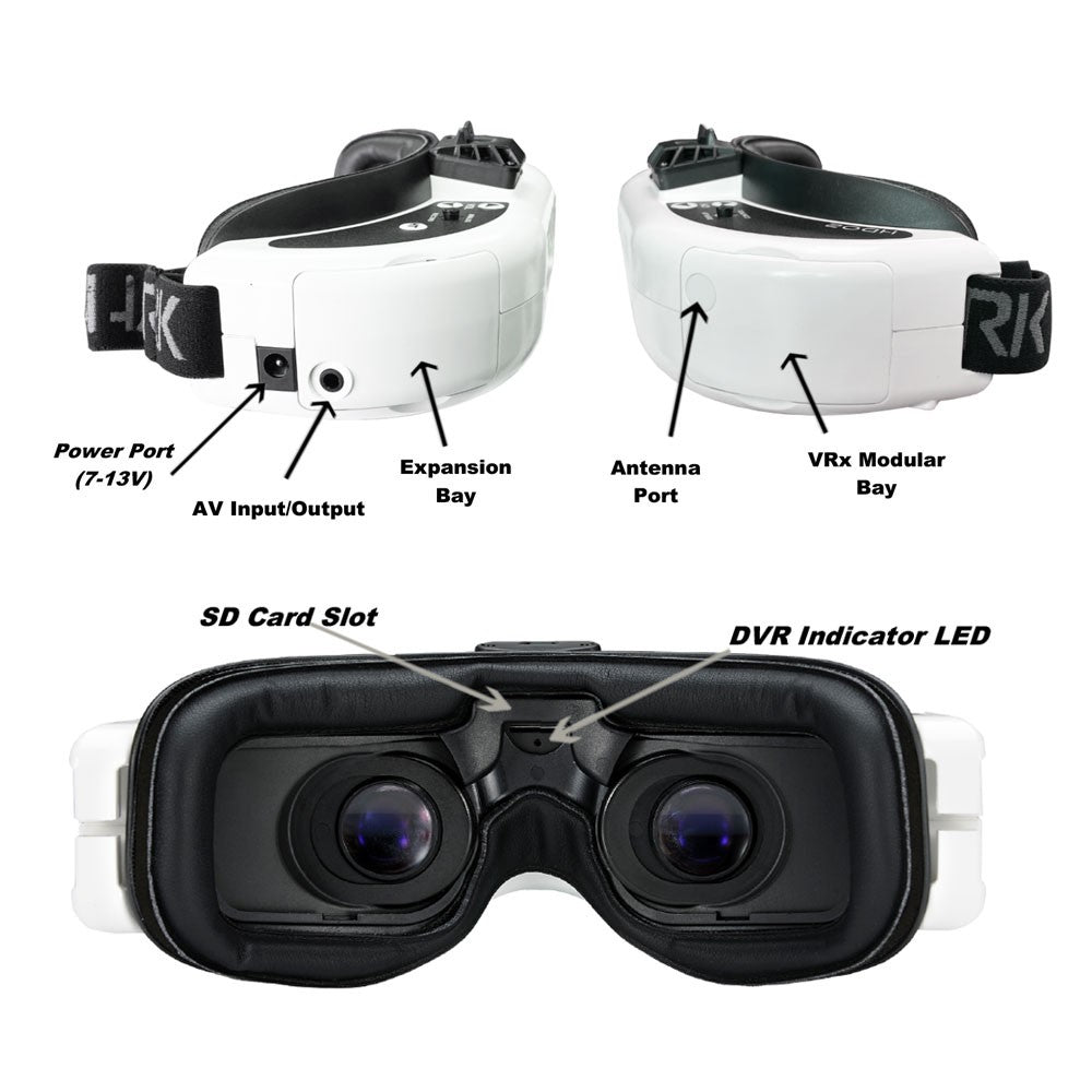 Fat Shark Dominator HDO 2 FPV Goggles HoverMill